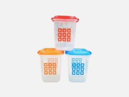 24 Pieces 16ltr. Royal Container Printed - Food Storage Containers