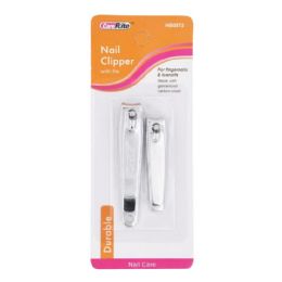 288 Wholesale 2pc Nail Clipper Set