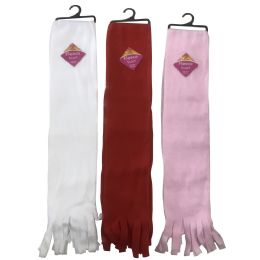 48 Pieces Fleece Scarf 1 Pack For Ladies - Winter Scarves