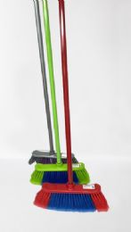24 Wholesale 4 Ft Brooms With Steel Poles
