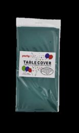 144 Pieces Table Cover 54*108 - Green - Party Paper Goods