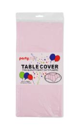 144 Wholesale Table Cover 54*108 - Pink