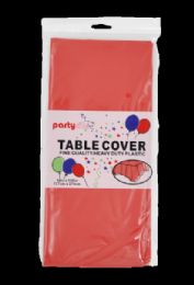 144 Bulk Table Cover 54*108 - Red