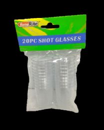 48 Units of Plastic Shot Glasses - Cups