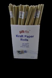 48 Pieces 20sq Feet Craft Paper Roll - Paper
