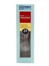 24 Pieces 24ct Ps Cutlery - Disposable Cutlery