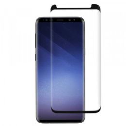 12 Wholesale Galaxy S9 Plus S8 Plustempered Glass Full Screen Protector Case Friendly Glass Black