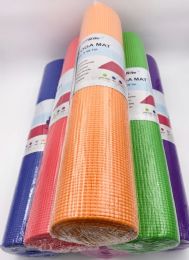 48 Pieces Yoga Mat - 24" X 69" - Fitness and Athletics