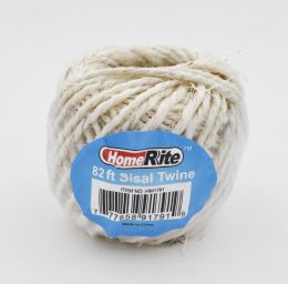 48 Pieces Sisal Twine 82ft - Rope and Twine