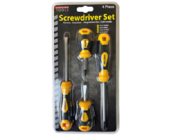 12 Pieces 4 Piece Screwdriver Set - Screwdrivers and Sets