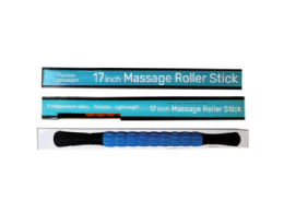 24 Pieces 17 In Massage Roller Stick Asst. Colors - Back Scratchers and Massagers