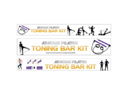 6 Pieces AT-Home Pilates Toning Bar Kit - Workout Gear