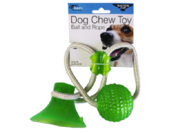 8 Wholesale Suction Cup Dog Chew With Ball And Rope
