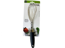 12 Wholesale Metal Whisk With Plastic Handle