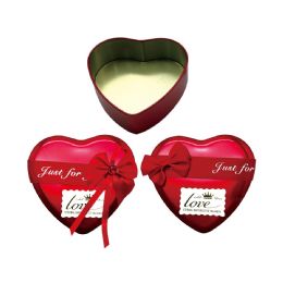 48 Wholesale Heart Shape Metal Gift Box