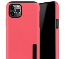 12 Wholesale Ultra Matte Armor Hybrid Case For Samsung Galaxy A02s Hot Pink