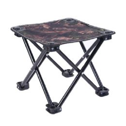 12 Units of Camping Stool - Hunter Camouflage - Stools