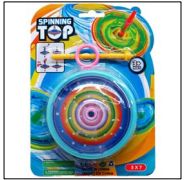 72 Wholesale 3.25 Inch Bouncing Top With Light On Blister Card