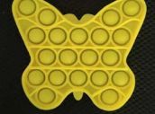 96 Units of Butterfly Shape Push Pop Bubble Sensory Toy - Fidget Spinners