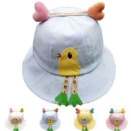 24 Wholesale Flappy Chicken Summer Sun Hat
