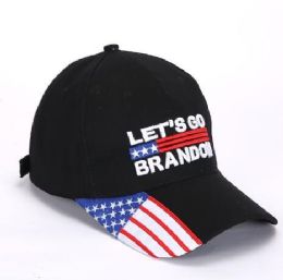 24 of Let's Go Brandon Hat - Flag Bill