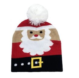 24 Pieces Children's Christmas Santa Beanie 2 - Winter Hats