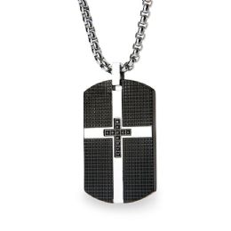 48 Units of Stainless Steel Christian Cross Necklace - Crusades - Jewelry & Accessories