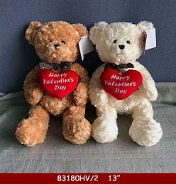 40 Units of Plush Teddy Valentines Day Bear - Plush Toys