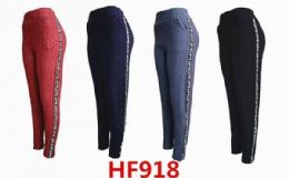 48 Pieces Fur Lined Jogger Pants Size Assorted - Womens Active Wear