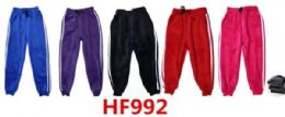 72 of Kids Fur Lined Pants Size Assorted