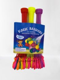 144 Wholesale 3 Pack 111 Pieces Rapid Auto Fill Water Balloons