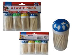 96 Pieces 4pc Toothpicks - Toothpicks