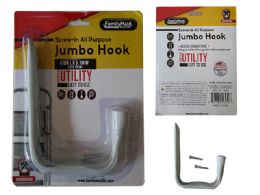 48 of Hooks Jumbo 1 Piece With Screws