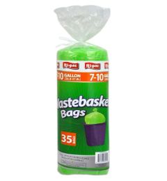 72 Wholesale 35 Piece 7 To10 Gallon Trash Bags