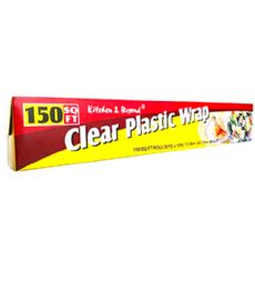 48 Units of 150 Square Feet Clear Plastic Wrap - Kitchen Gadgets & Tools
