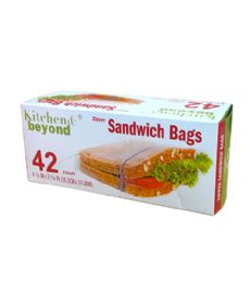 48 of Zip Lock Sandwich Bag 42 Count