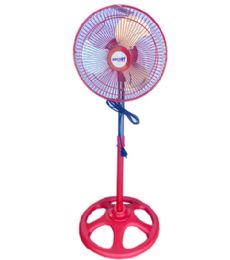 4 Pieces 10 Inch Metal Fan Red - Electric Fans