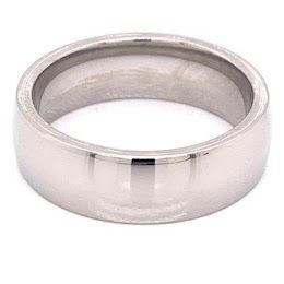 150 Units of Pack Of Polished Rounded Stainless Steel Blank Ring 5mm Size 6 - Rings