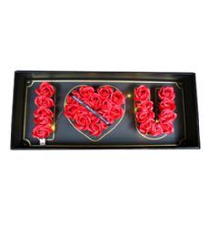 10 Units of I Love U Bouquet Flower With Light - Artificial Flowers