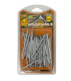 72 Pieces 5oz 2.5 Inch Wood Nails - Screws Nails and Anchors