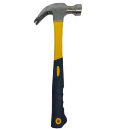 36 Wholesale 16oz Claw Hammer Fiberglass Handle