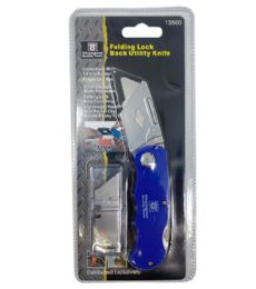 24 Pieces Lock Back Utility Knife - Box Cutters and Blades
