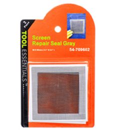 72 Pieces Screen Repair Seal Gray 3.5 X 3.5 Inch - Hardware Gear