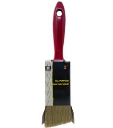 72 Wholesale 2 Inch Paint Brush Red Handle Sash
