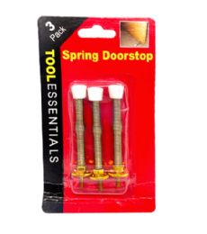 72 Pieces 3 Piece Spring Doorstop - Hardware Gear