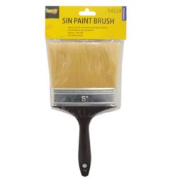 72 Pieces Paint Brush With Plastic Handle 5 Inch - Paint and Supplies