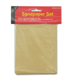 72 Wholesale 36 Piece Sandpaper