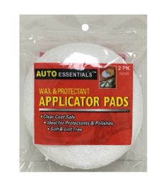 72 Pieces 2 Piece Wax And Protectant Applicator Pads - Hardware