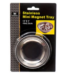 72 Pieces Magnet Tray Stainless - Hardware