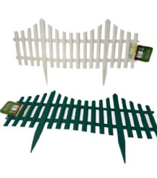 48 Wholesale Garden Fence Flexible Assorted Color